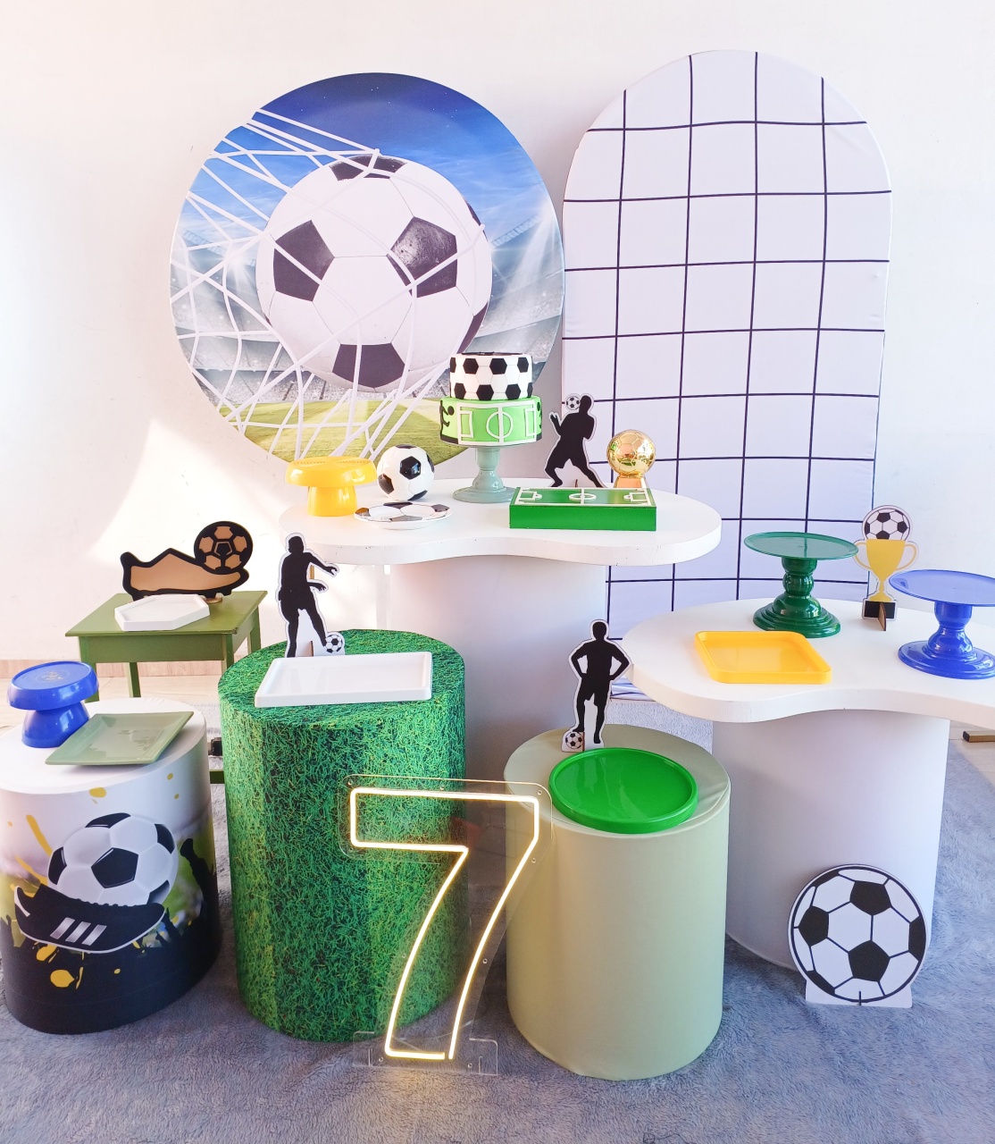 Kit Orgânico Futebol Brasil Copa  - Bella decor by Tamires