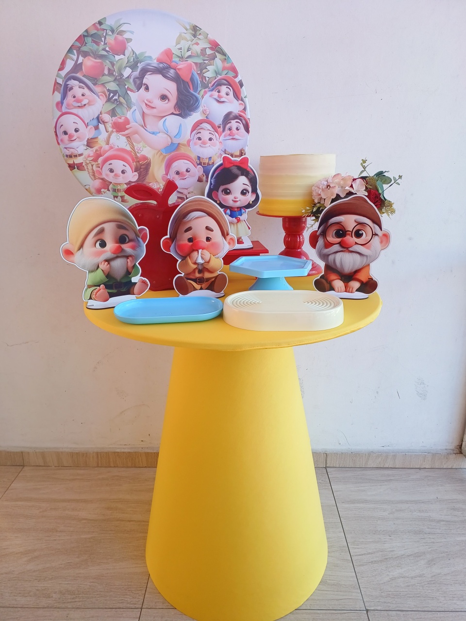 Mini Festa Branca de Neve Baby  - Bella decor by Tamires