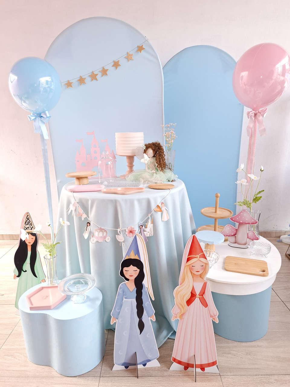 Kit Afetivo Fadas, Princesas Encantadas - Bella decor by Tamires