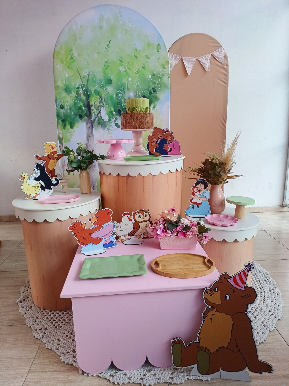 Kit Pequeno Urso  - Bella decor by Tamires