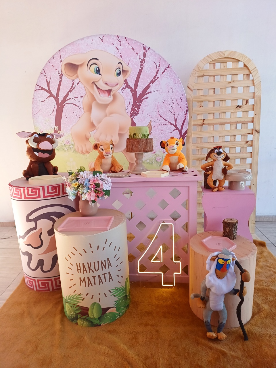 Rei Leão Menina Kit Top  - Bella decor by Tamires