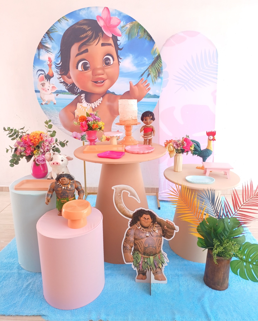 Kit Moana Baby Modelo 2 - Bella decor by Tamires