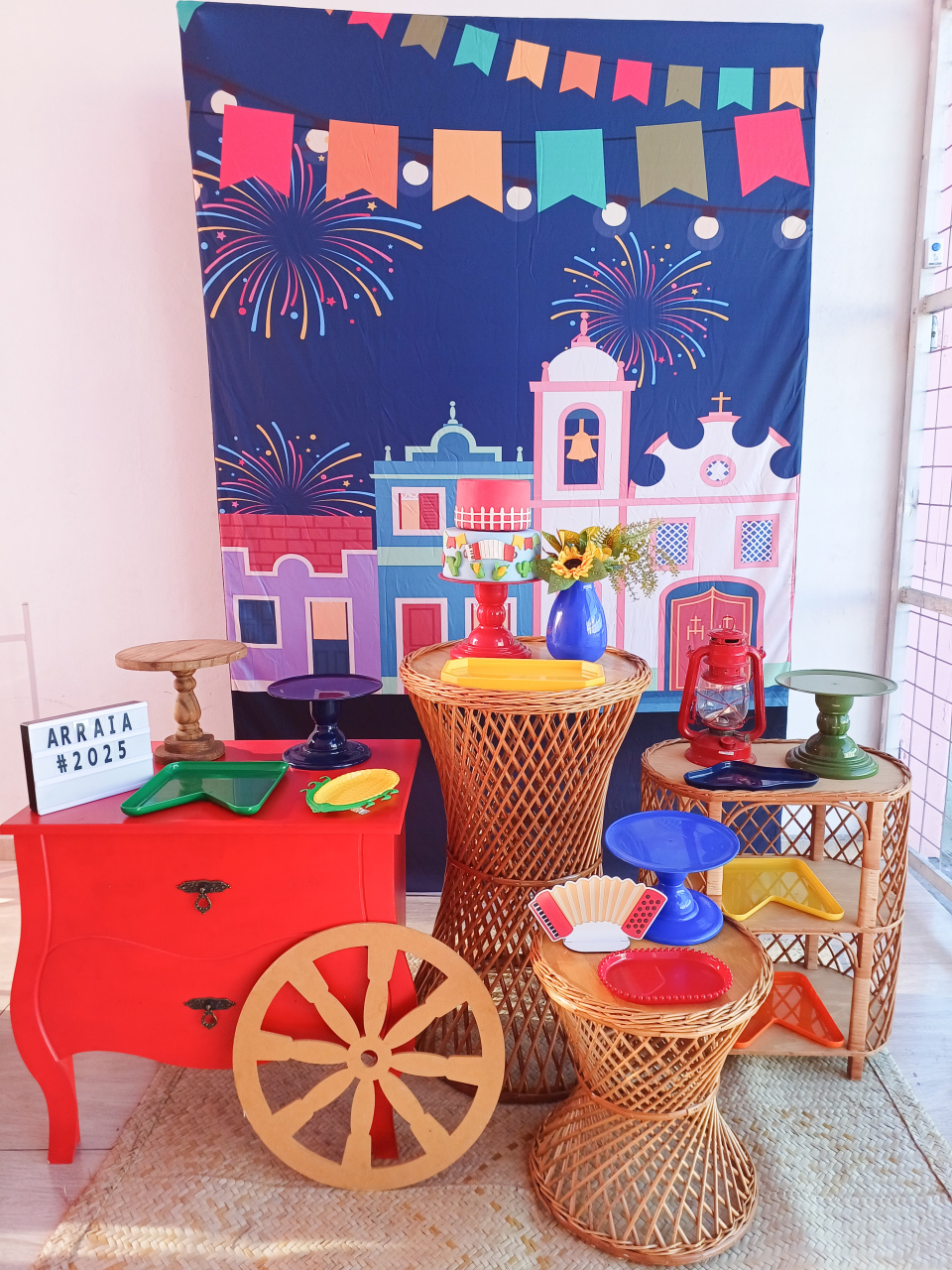 Kit Luxo Vime Festa Junina - Bella decor by Tamires