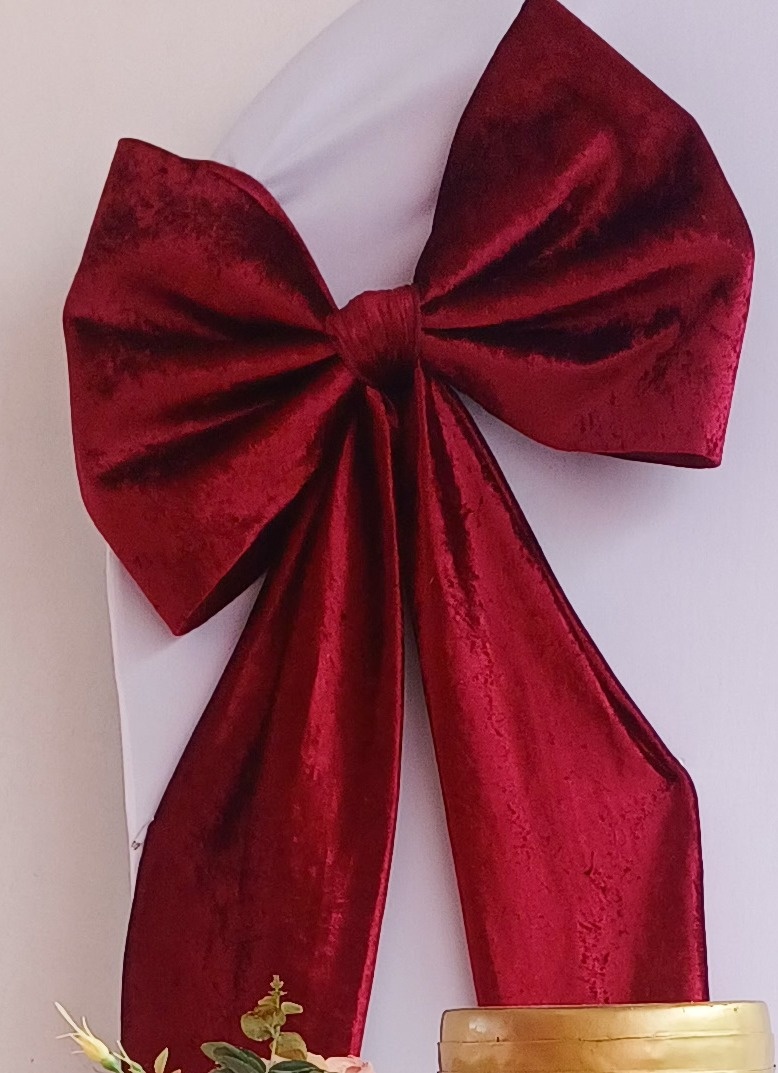 Laço Vermelho G  - Bella decor by Tamires