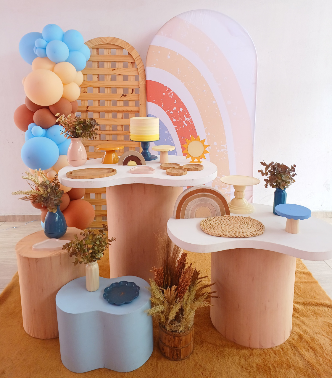 Kit Orgânico Arco Iris Sol - Bella decor by Tamires