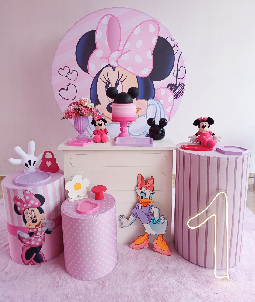 Minnie Rosa Kit Ideal - Bella decor by Tamires
