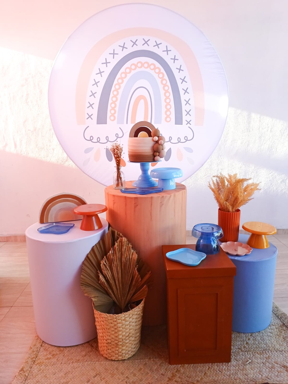 Kit Arco Íris Menino Kit Amei - Bella decor by Tamires