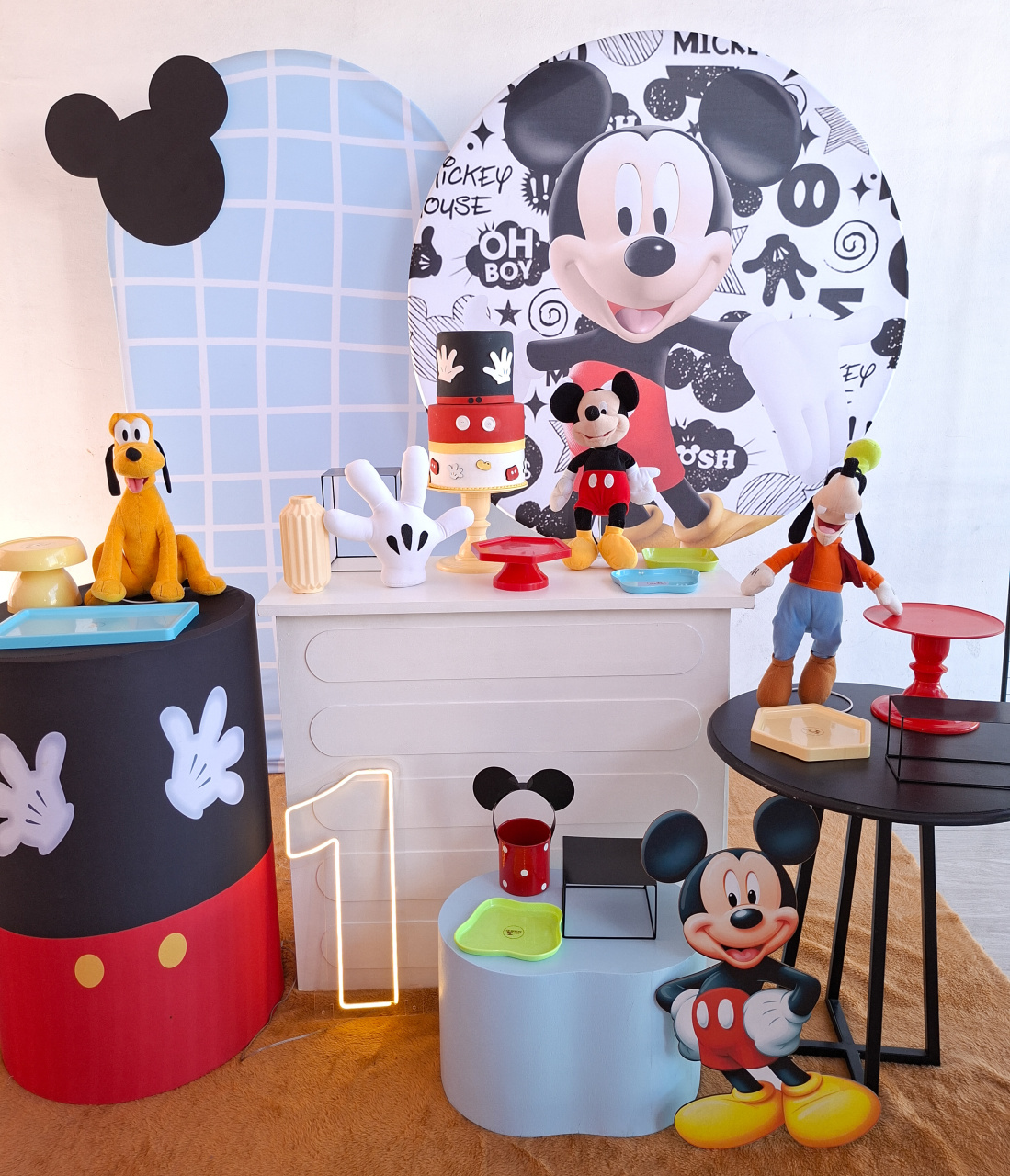 Kit Mickey Azul - Bella decor by Tamires