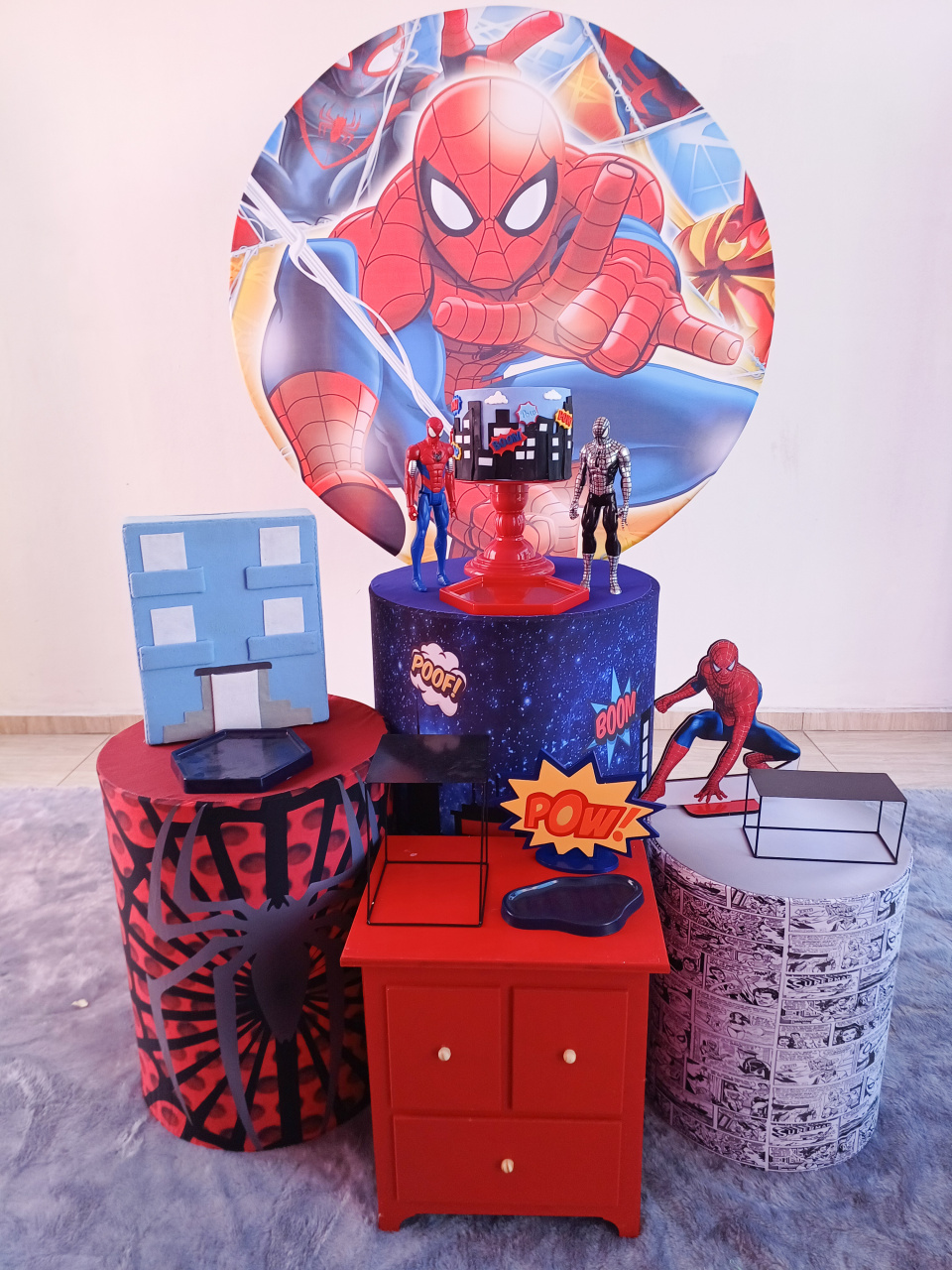 Kit Amei Homem Aranha - Bella decor by Tamires