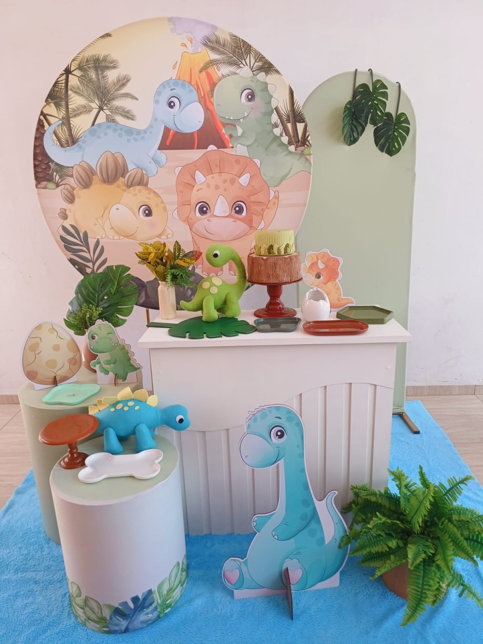 Kit Dinossauro Baby Modelo 2 (Opção 2) - Bella decor by Tamires