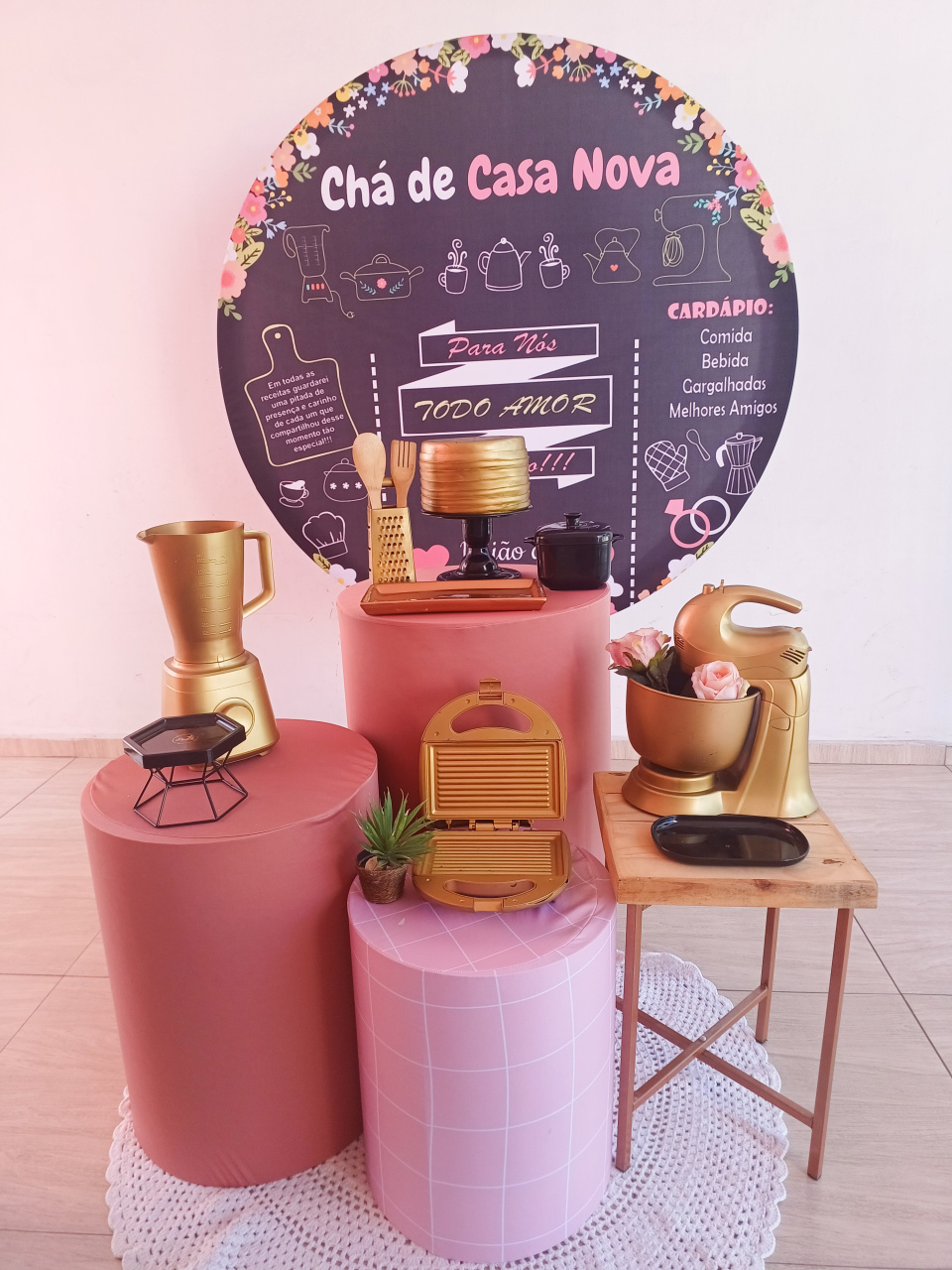 Chá de Casa Nova  - Bella decor by Tamires