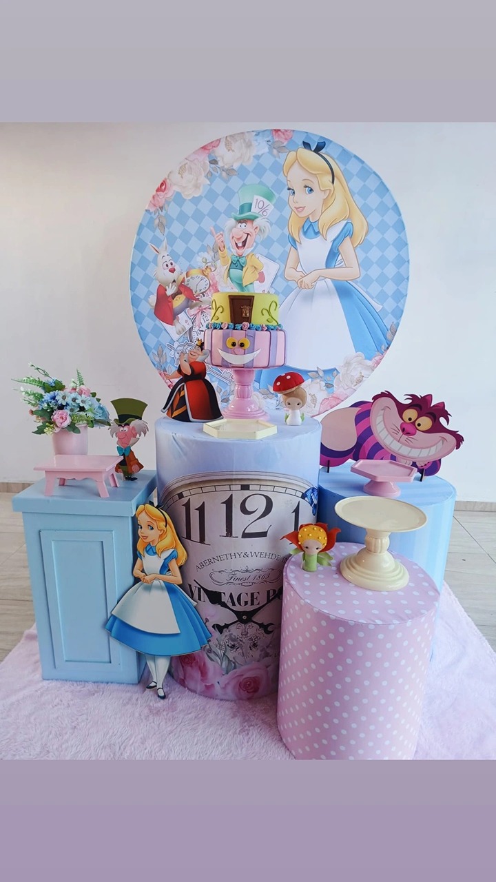 Alice No País das Maravilhas  - Bella decor by Tamires