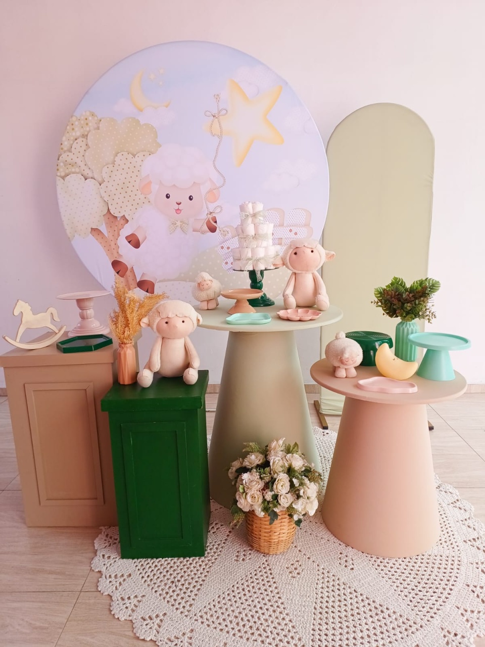 Kit Ovelhinha Menino - Bella decor by Tamires