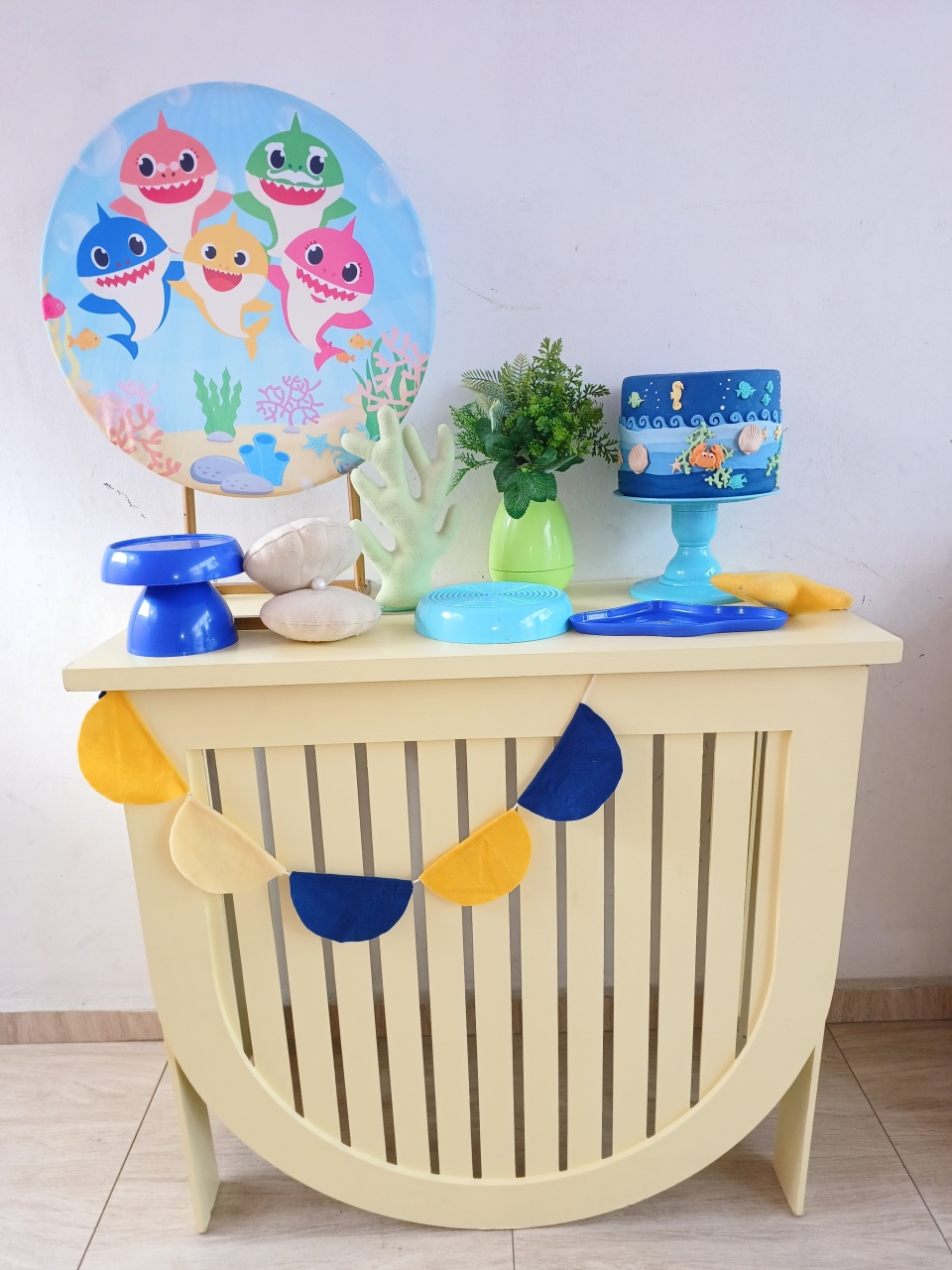 Mini Festa Baby Shark  - Bella decor by Tamires