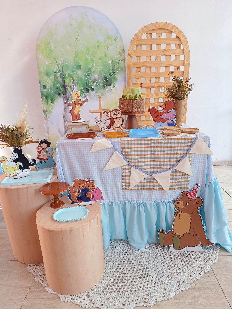 Kit Afetivo Pequeno Urso  - Bella decor by Tamires