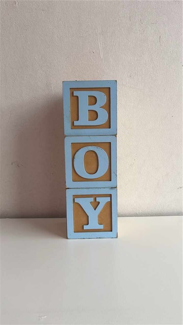 Cubo de Mesa Boy  - Bella decor by Tamires