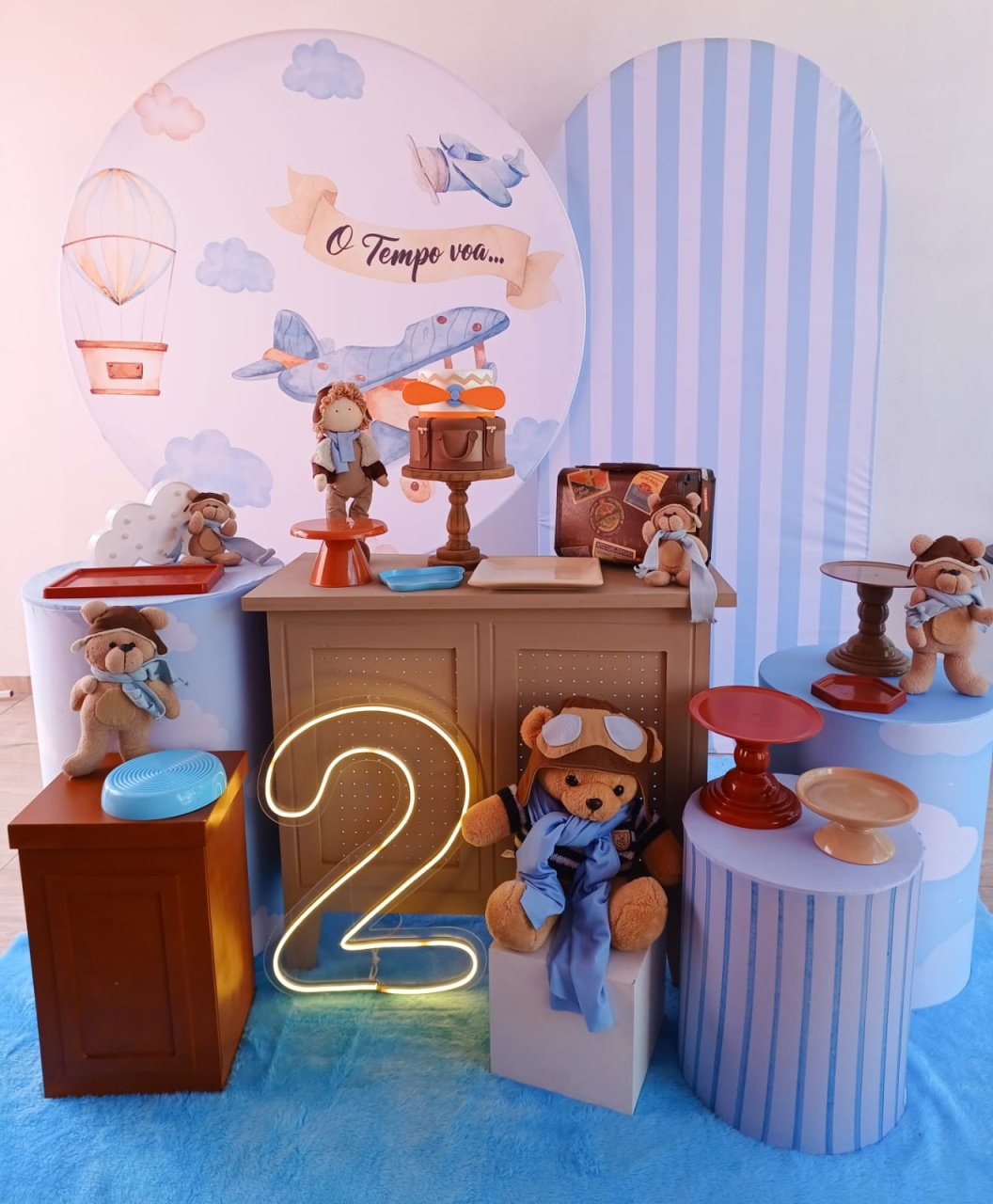O Tempo Voa Kit Top - Bella decor by Tamires