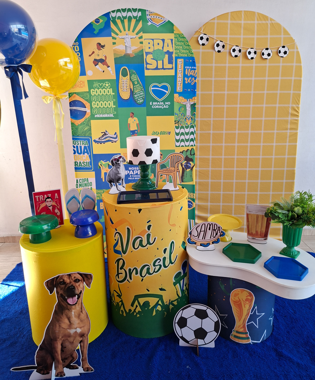 Kit Modelo 2 Copa Futebol Brasilidade - Bella decor by Tamires
