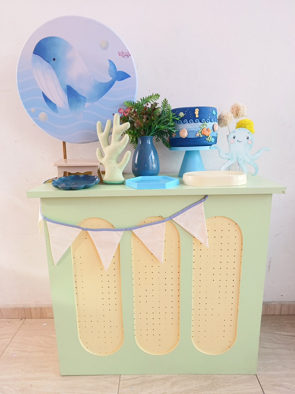 Fundo Do Mar Mini Festa Opção 2 - Bella decor by Tamires