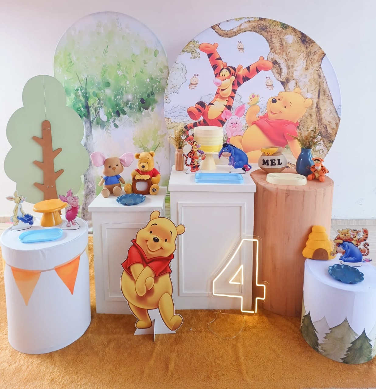 Kit Top Ursinho Pooh (Com Arvore) - Bella decor by Tamires