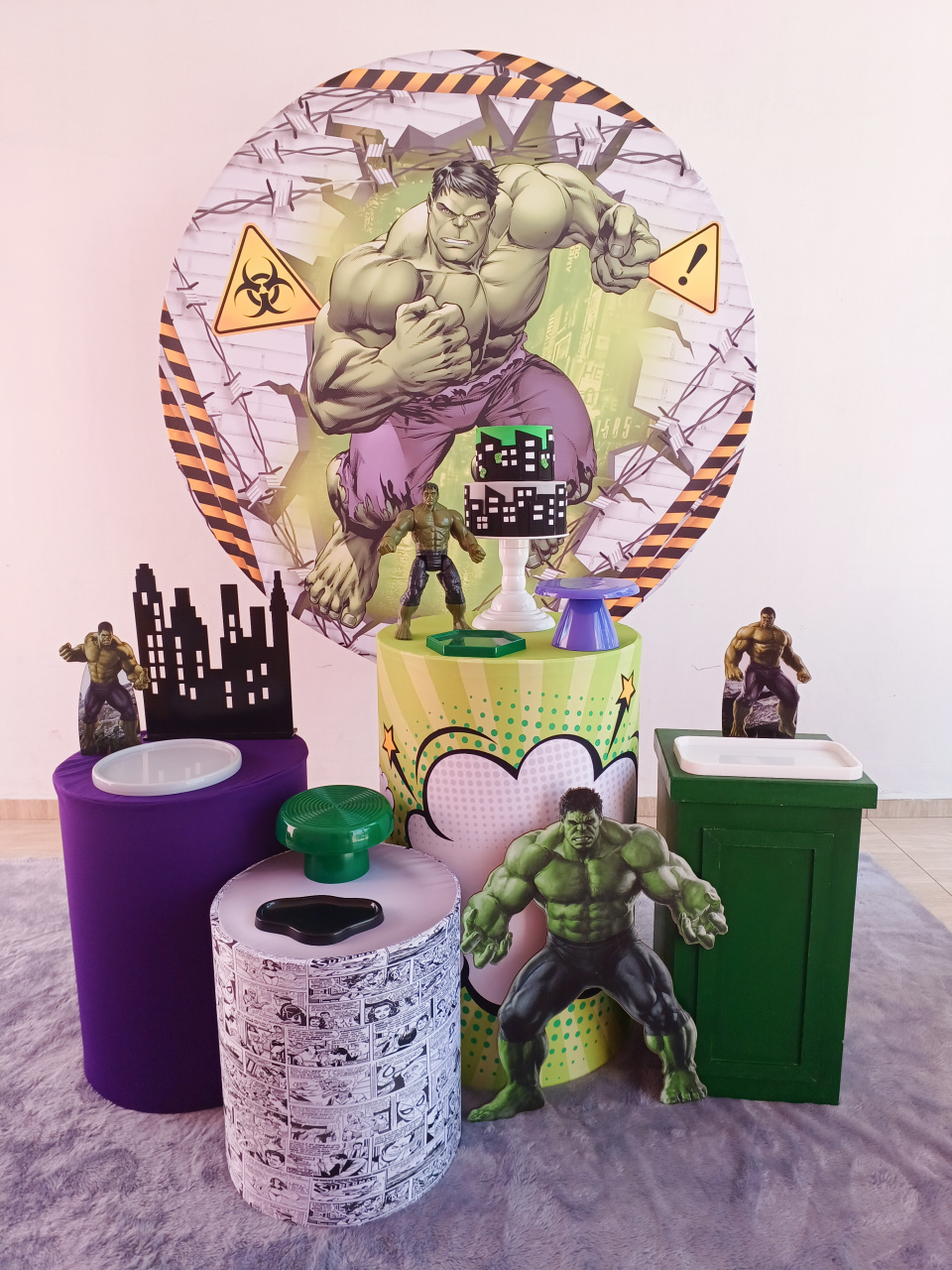Kit Amei Hulk  - Bella decor by Tamires