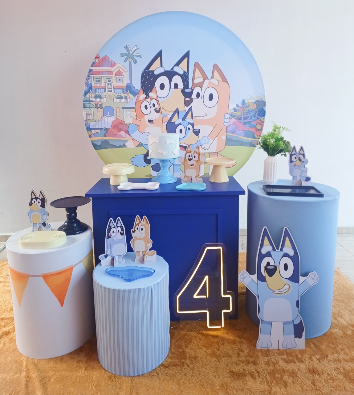 Bluey Kit Ideal Menino  - Bella decor by Tamires