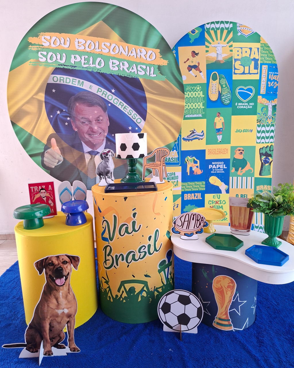 Bolsonaro Futebol Copa Brasilidade - Bella decor by Tamires