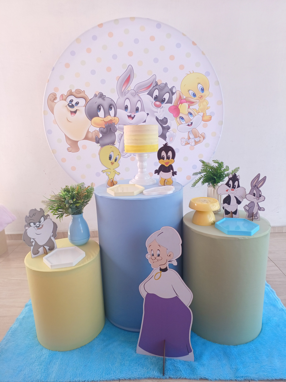 Baby Looney Tunes Menino Tradicional - Bella decor by Tamires