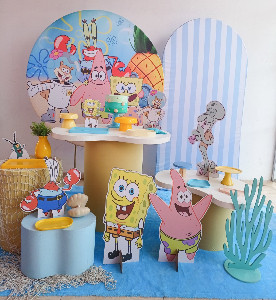 Kit Orgânico Bob Esponja G - Bella decor by Tamires