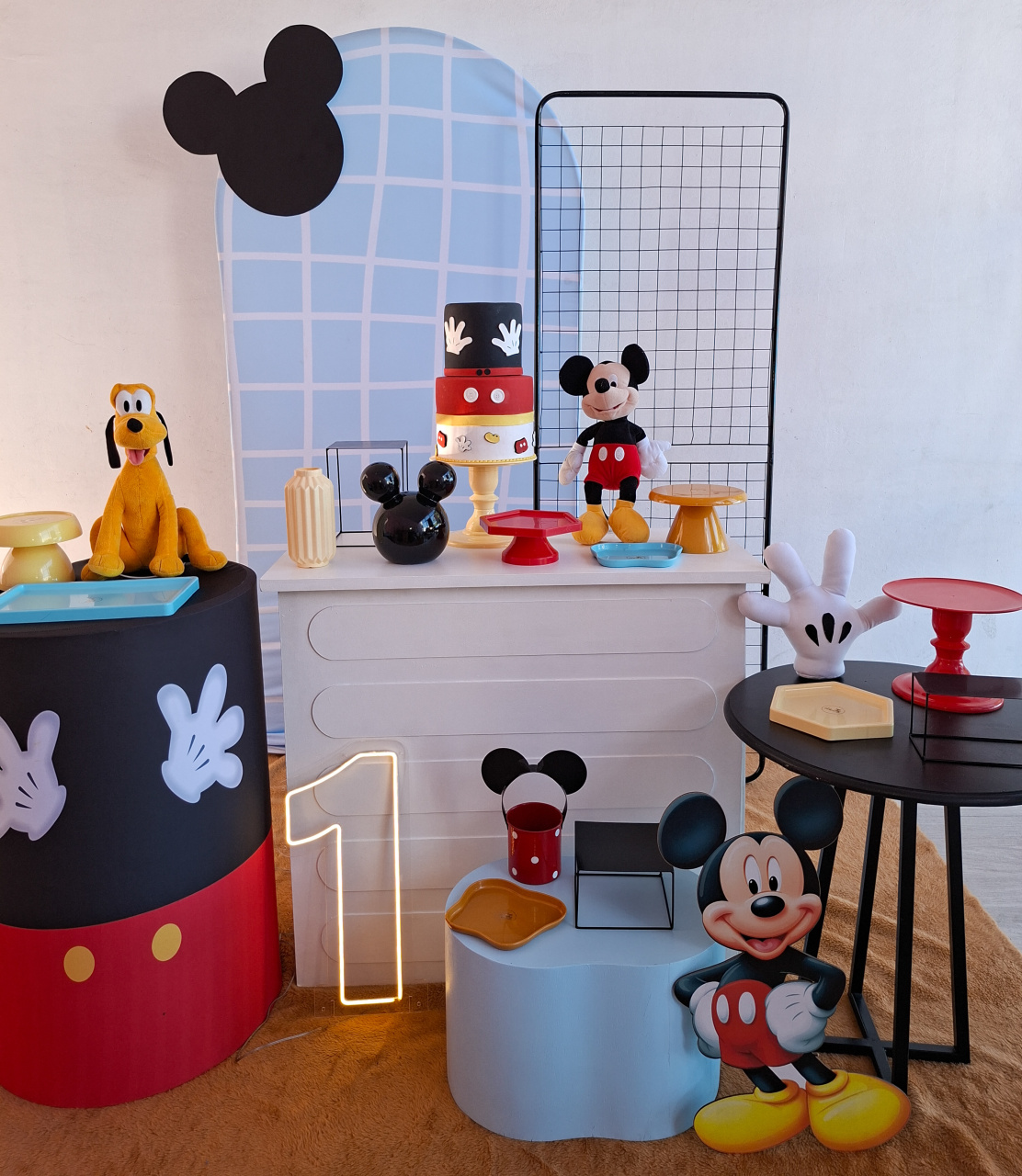 Kit Mickey Azul Opção 2 - Bella decor by Tamires