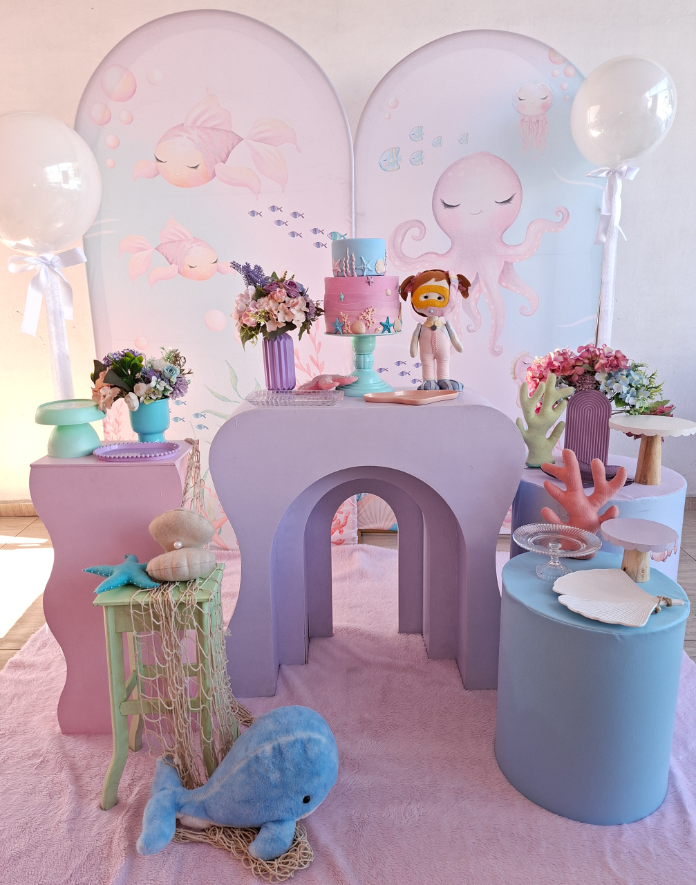 Fundo Do Mar Orgânico - Bella decor by Tamires