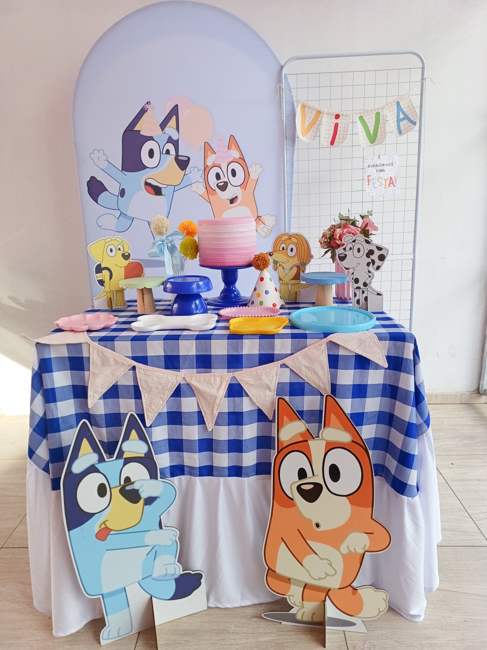 Bluey Festa Afetiva Modelo 1  - Bella decor by Tamires