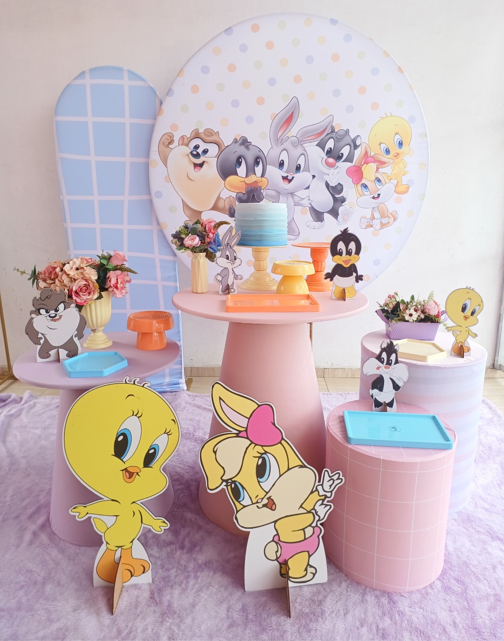 Baby Looney Tunes Menina Modelo 2 - Bella decor by Tamires