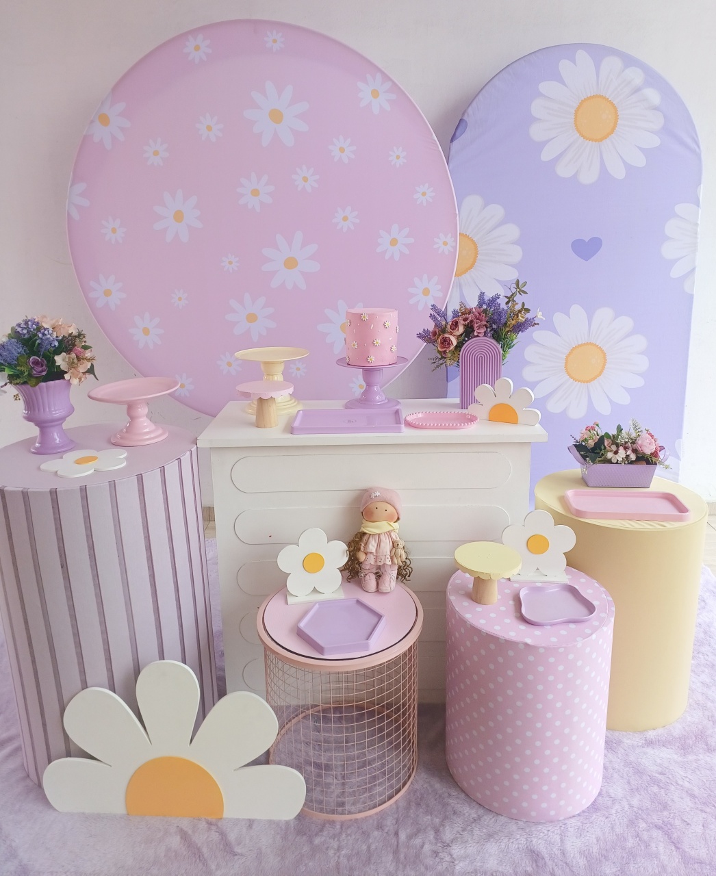 Kit Top Margarida Flor  - Bella decor by Tamires