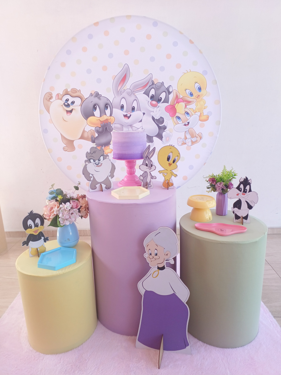 Baby Looney Menina Tunes Tradicional - Bella decor by Tamires