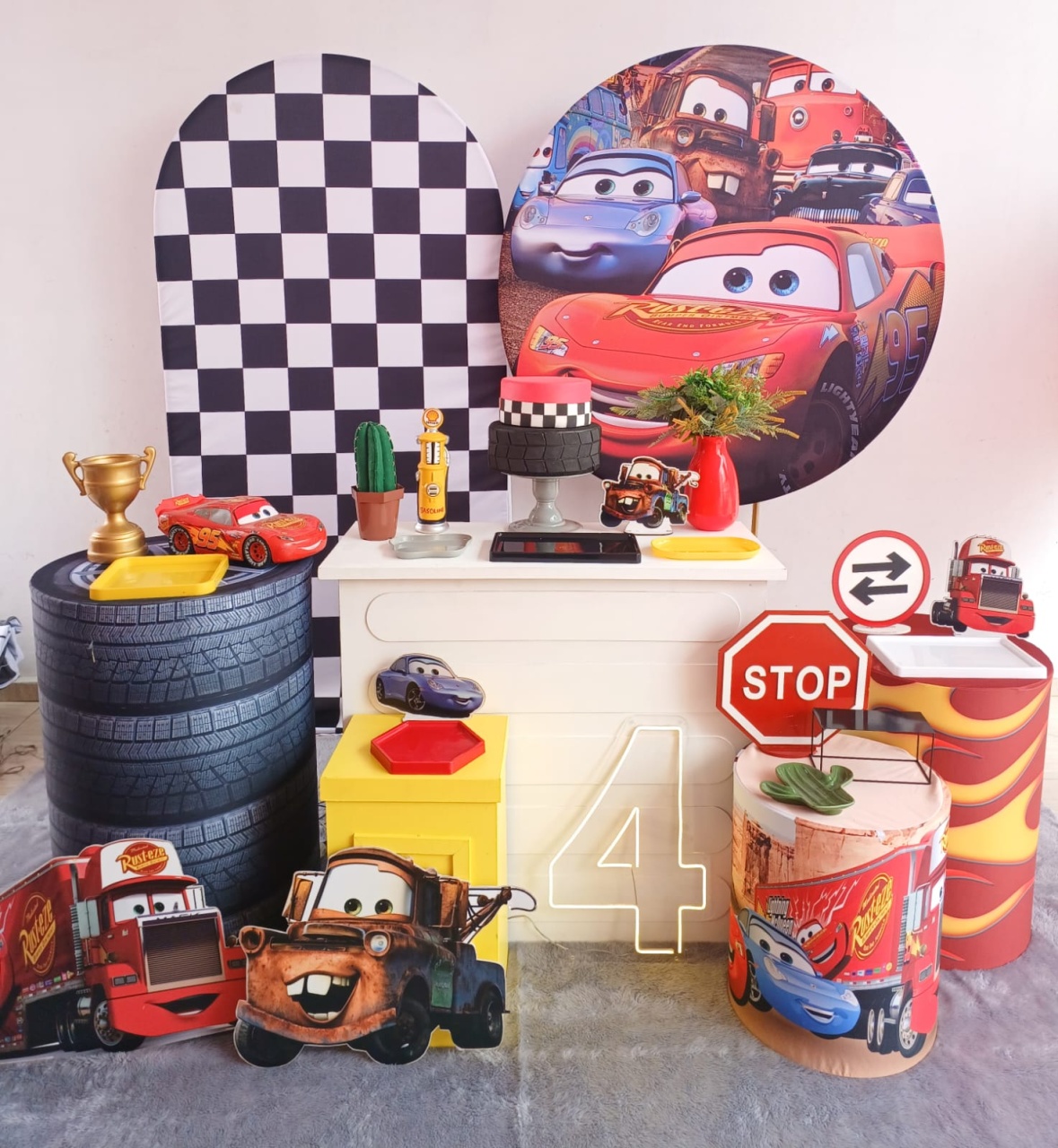 Kit Top Carros Disney - Bella decor by Tamires