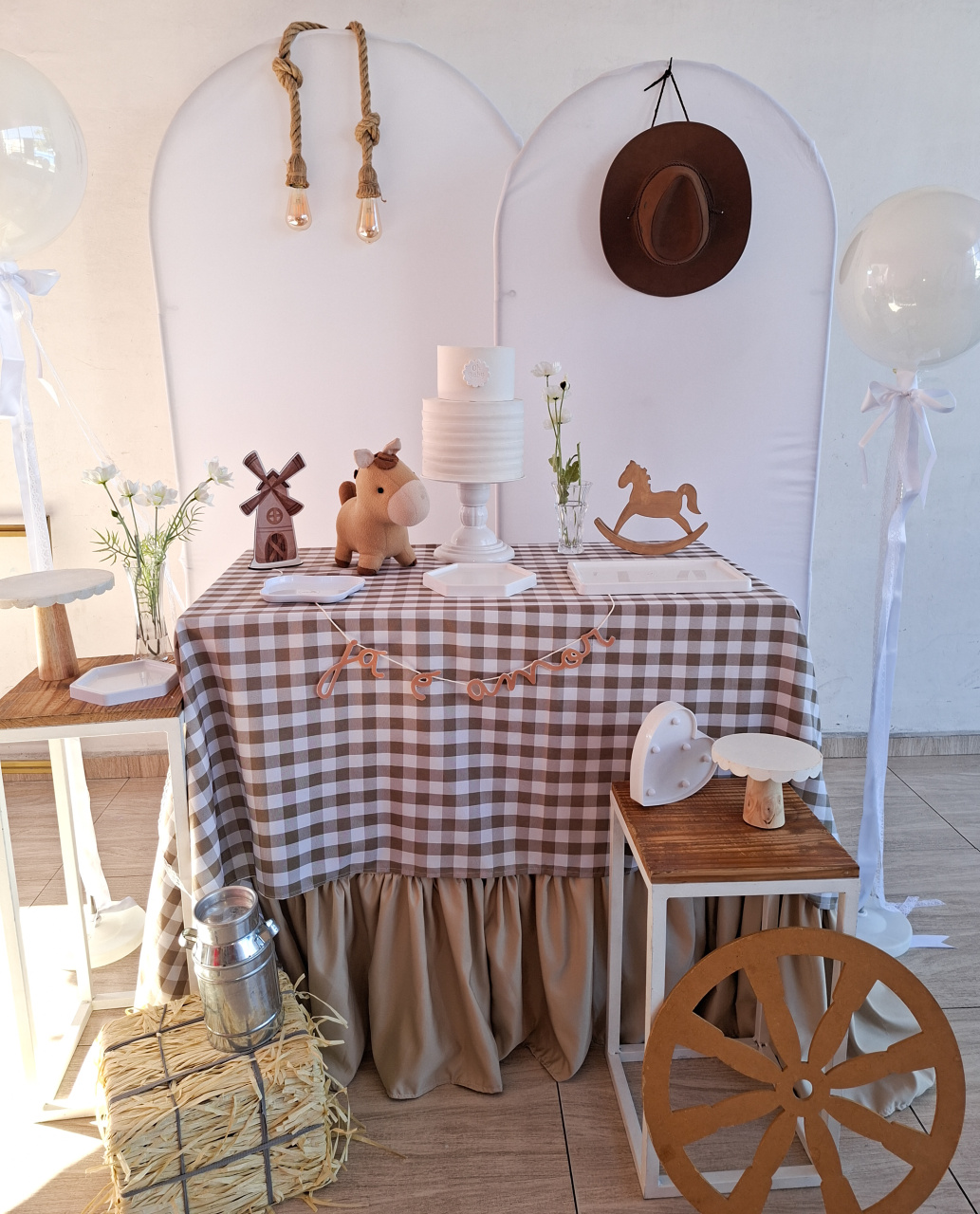Cha Revelação Country Afetivo - Bella decor by Tamires