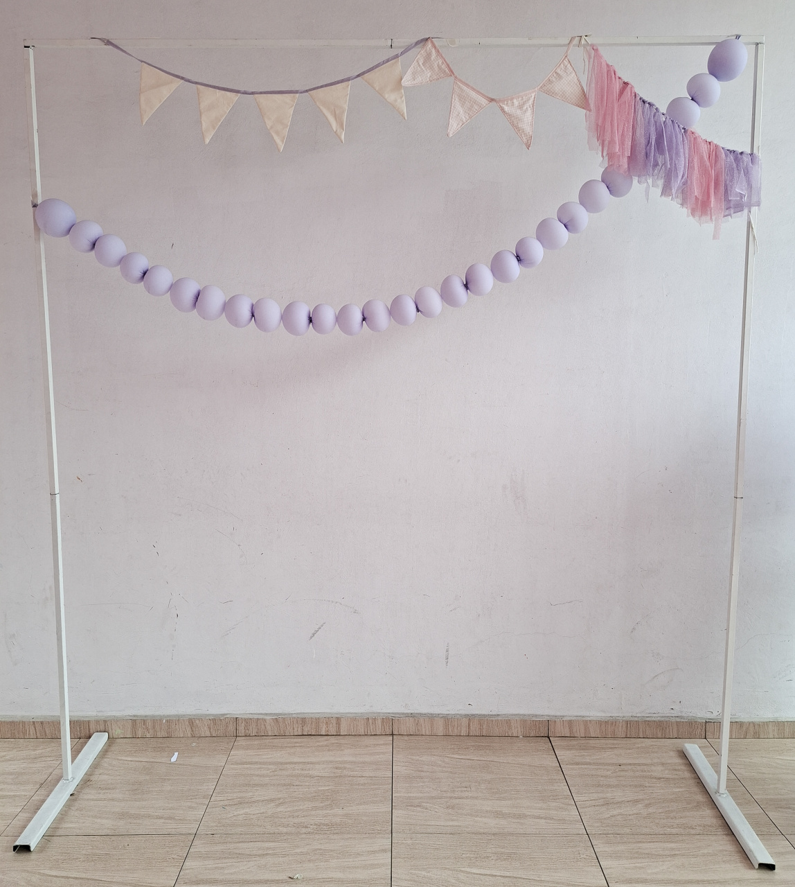 Estrutura Painel Branco Para Aplicações Diversas - Bella decor by Tamires