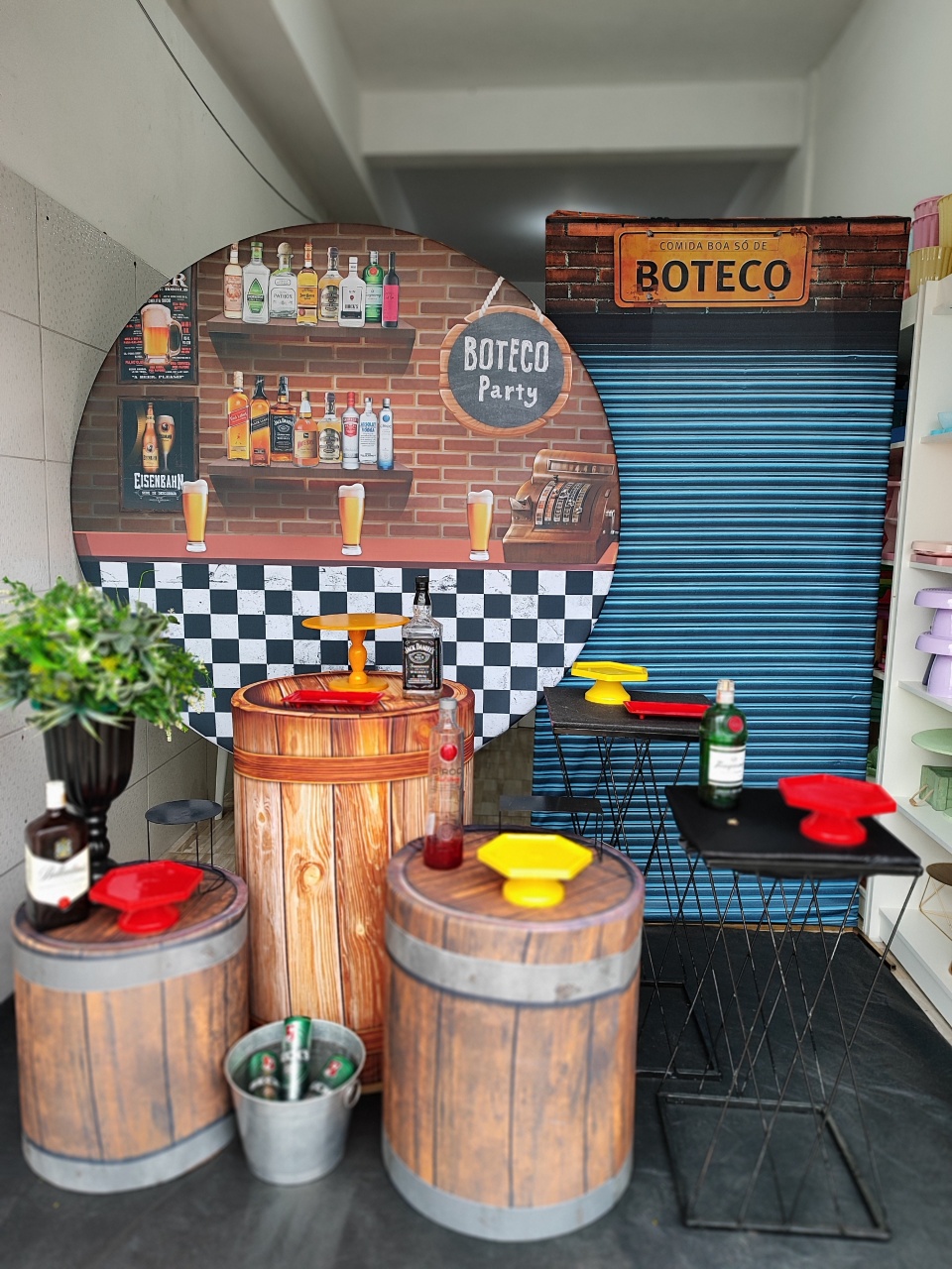 Boteco Kit Pegue E Monte - Premium - LIS FESTAS E LOCAÇÕES