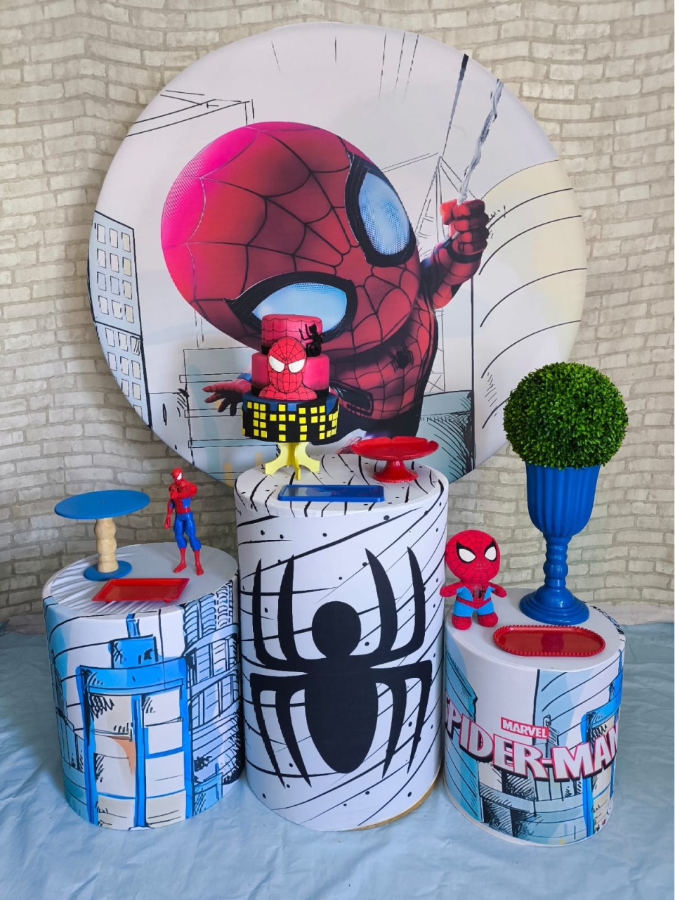 Homem Aranha Baby- Pegue E Monte Pocket - LIS FESTAS E LOCAÇÕES