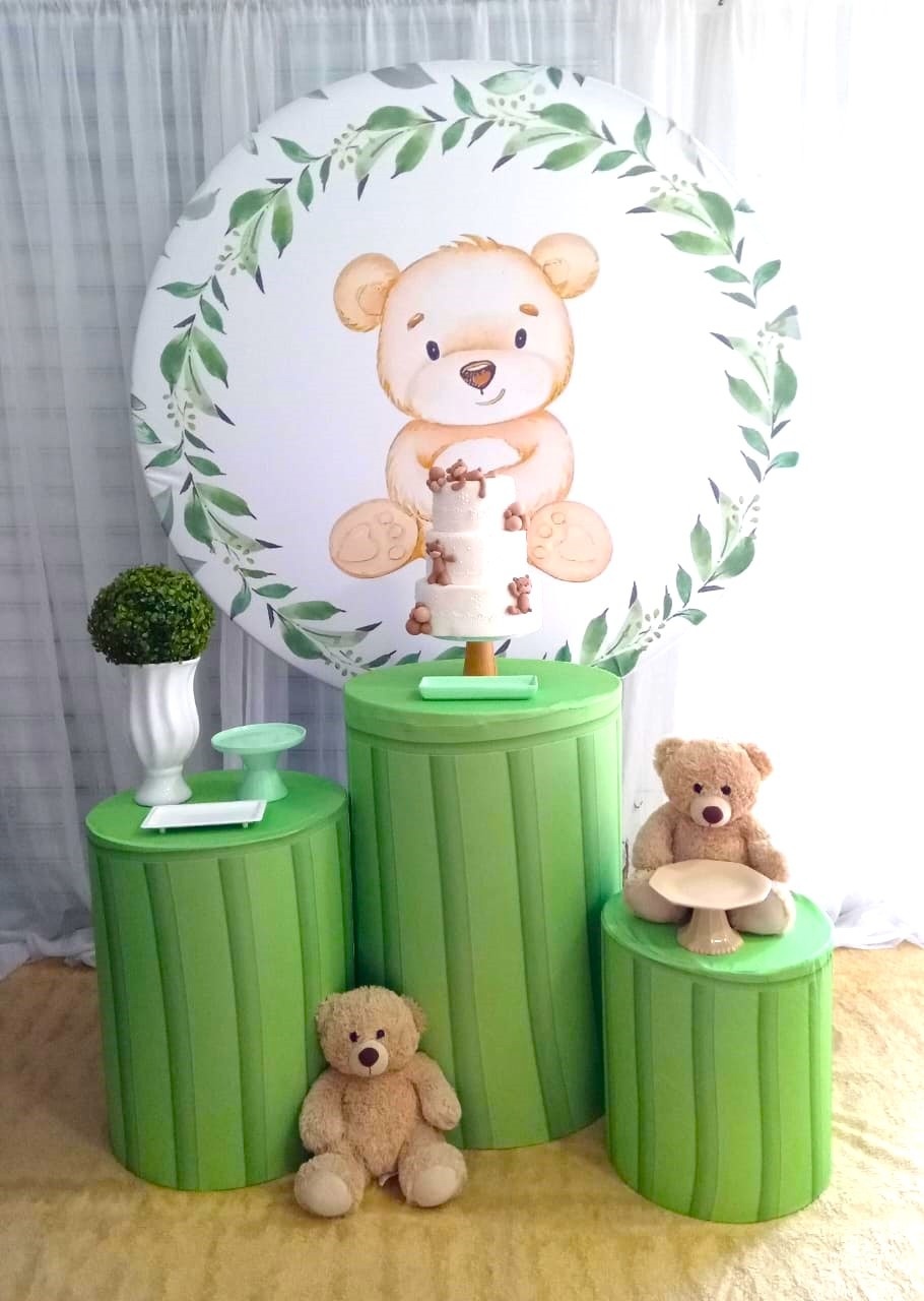 Ursinho Verde - Pegue E Monte Pocket - LIS FESTAS E LOCAÇÕES