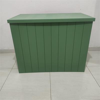 Mesa Ripada Verde Oliva G - LIS FESTAS E LOCAÇÕES