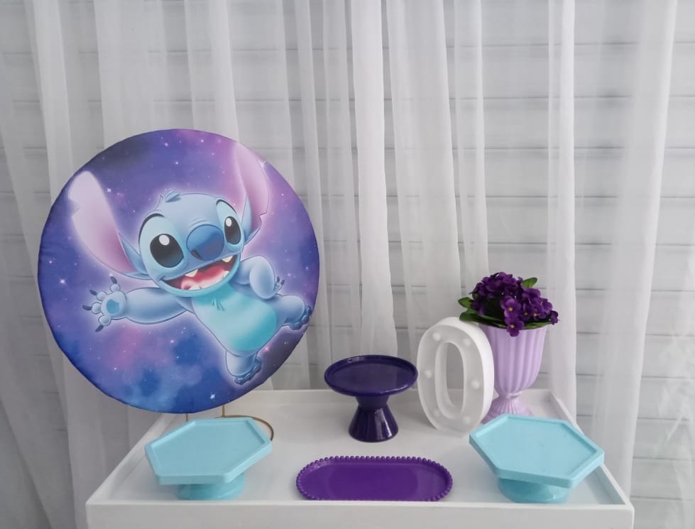 Stitch- Mini Festa Na Mesa - LIS FESTAS E LOCAÇÕES