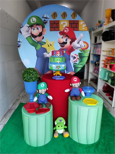 Super Mario Kit Pegue E Monte Pocket - LIS FESTAS E LOCAÇÕES