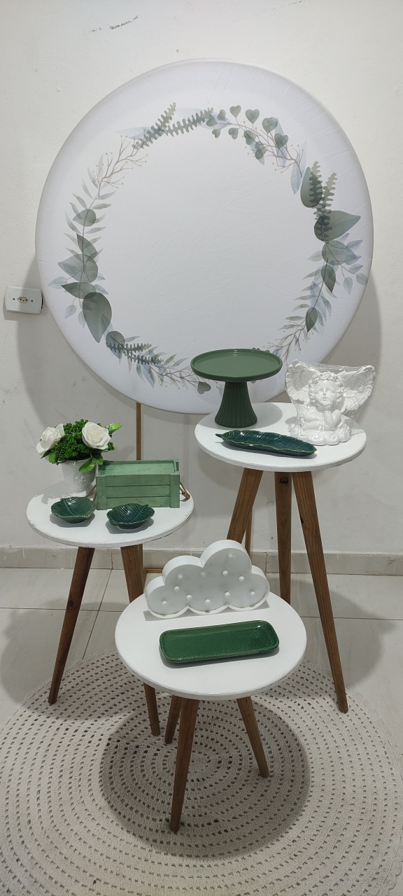 Batizado Verde Kit Pegue E Monte - Pocket - LIS FESTAS E LOCAÇÕES