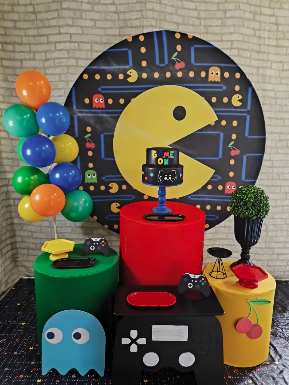 Pac Man - Pegue E Monte Pocket - LIS FESTAS E LOCAÇÕES