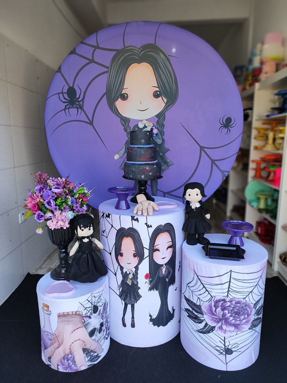 Wandinha Cute 2- Pegue E Monte Pocket - LIS FESTAS E LOCAÇÕES