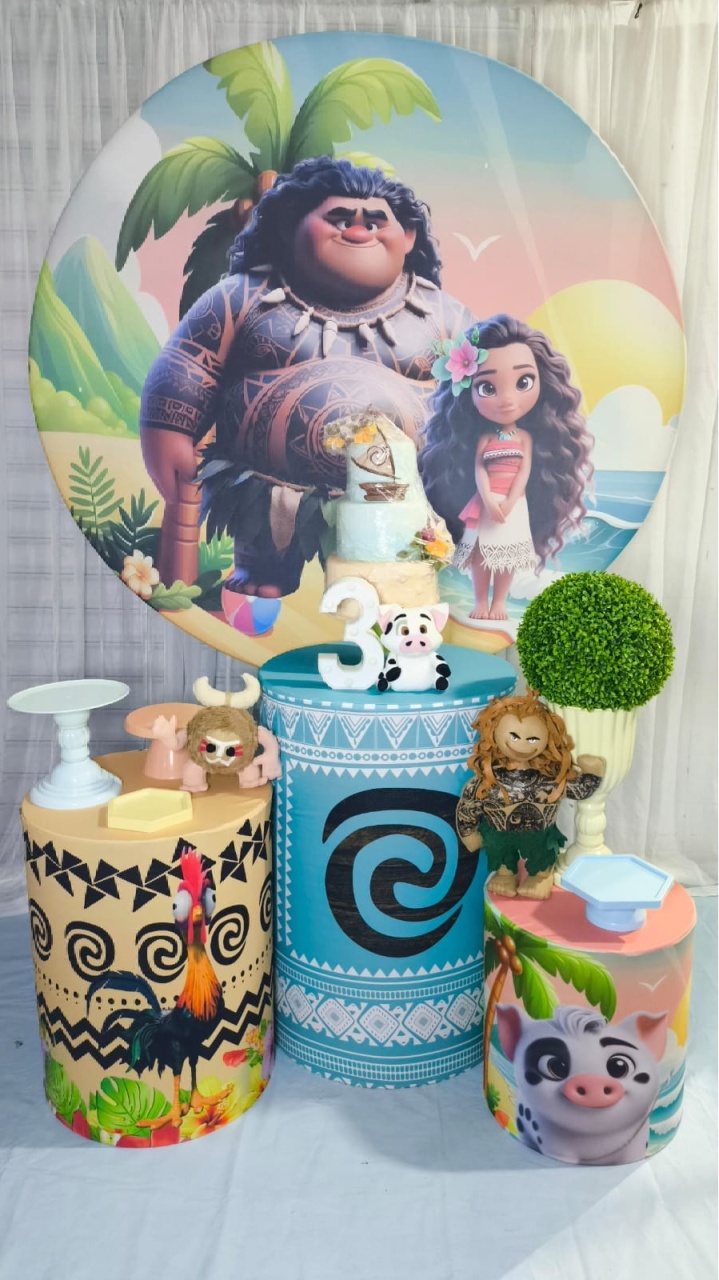 Moana E Maui- Pegue E Monte Pocket - LIS FESTAS E LOCAÇÕES