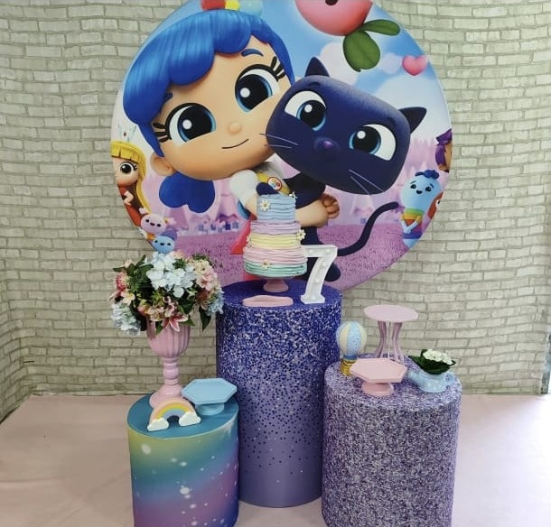 Vera E O Reino Do Arco Iris- Pegue E Monte Pocket - LIS FESTAS E LOCAÇÕES