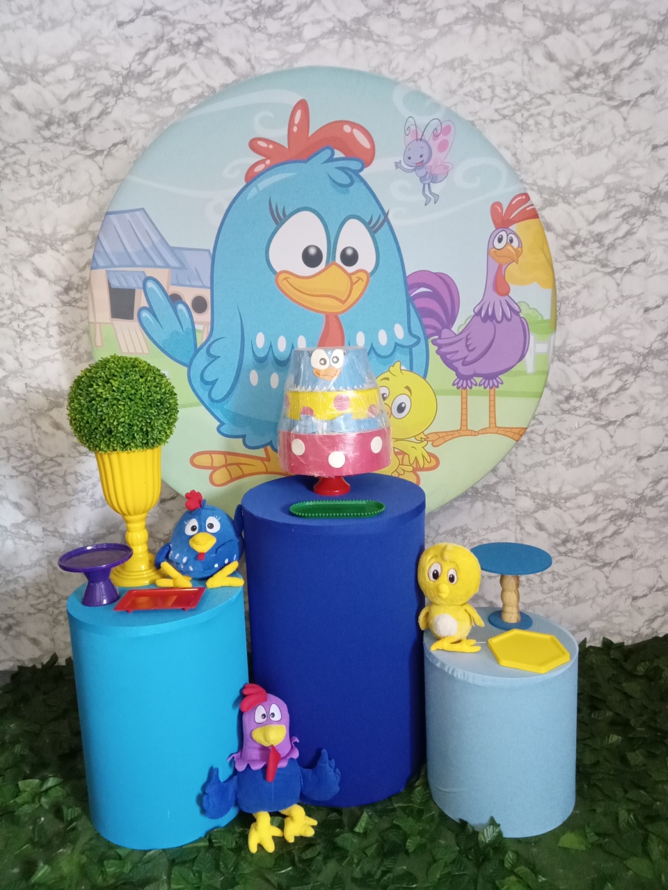 Galinha Pintadinha- Pegue E Monte Pocket - LIS FESTAS E LOCAÇÕES